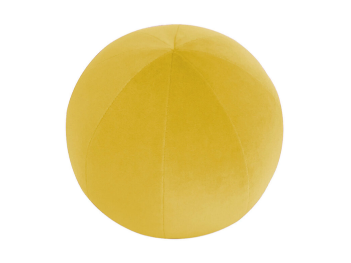 VB3 - Round solid-color velvet cushion _ MX HOME